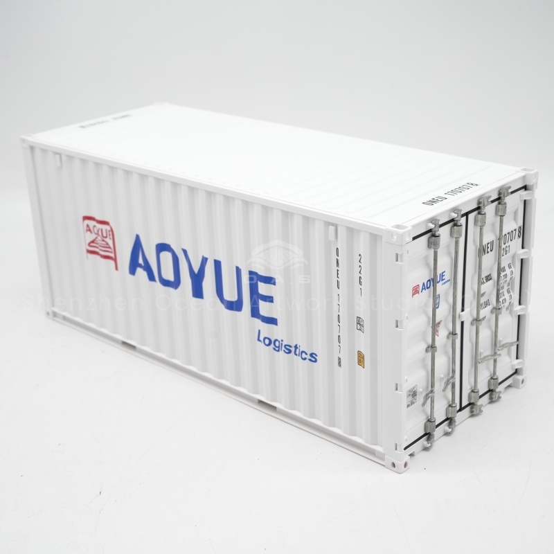 O.A.S Model factory with deep industry experience, for the shipyard to provide 20GP container model company logo customization services. The team closely focused on the brand positioning of the shipyard, carried out creative design of the model through 3D modeling, combined with laser cutting, manual painting and other processes, cleverly integrated the logo into the container model, and helped the shipyard to create unique publicity business cards. Amber@vesselmodel.com Tel: +86 18038048785