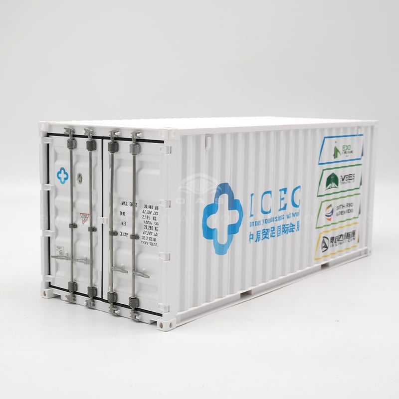 【LAC】O.A.S Container Model Factory Customized Scale1:20 Plastic Crafts Shipping Boxes  ICEC Container Model