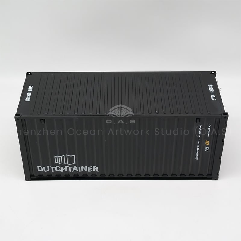 Want a cool gift? O.A.S Container factory specializes in 20 feet container model customization, will be your own logo into it, to create a unique surprise for you. The factory workmanship is excellent, and the models are super realistic from the box to the details. Whether it's a gift to a friend or an event, it will make you stand out and express your personality easily!Amber@vesselmodel.com Tel:+86 18038048785