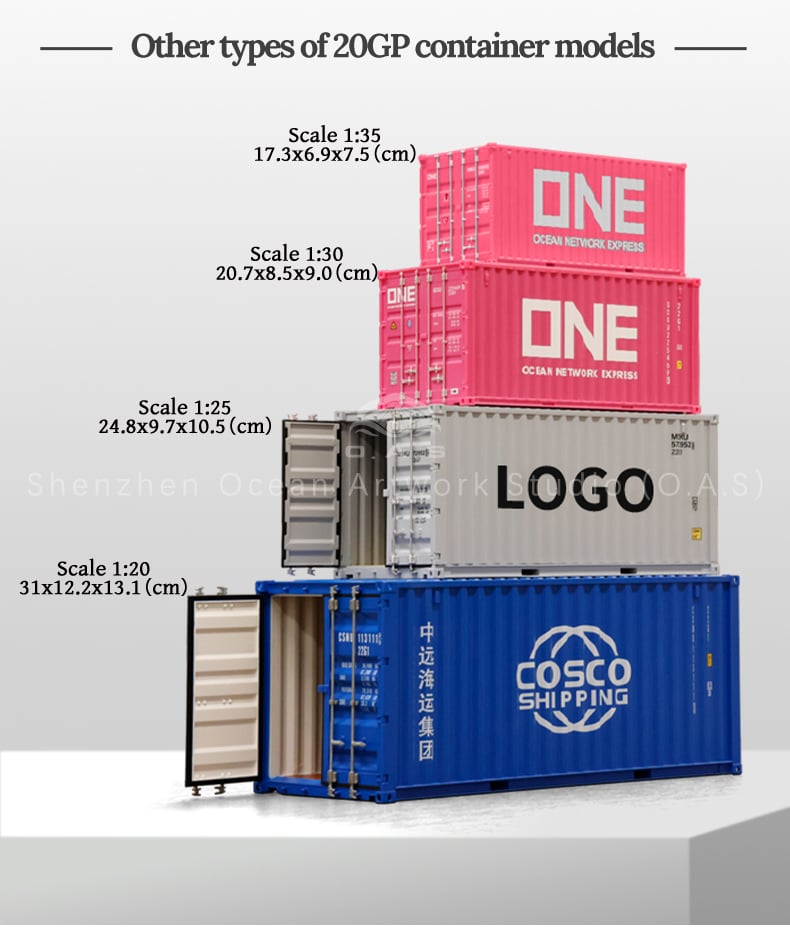 Freight forwarding peers look over! The O.A.S factory launched a 1:20K LINE container model, replicating every detail of the K LINE container with full fidelity. Support logo customization, print your company's logo. As a shipping logistics gift, whether it is a gift when visiting customers or placed in the exhibition hall, it can greatly enhance brand exposure and help business growth. Amber@vesselmodel.com Tel: +86 18038048785