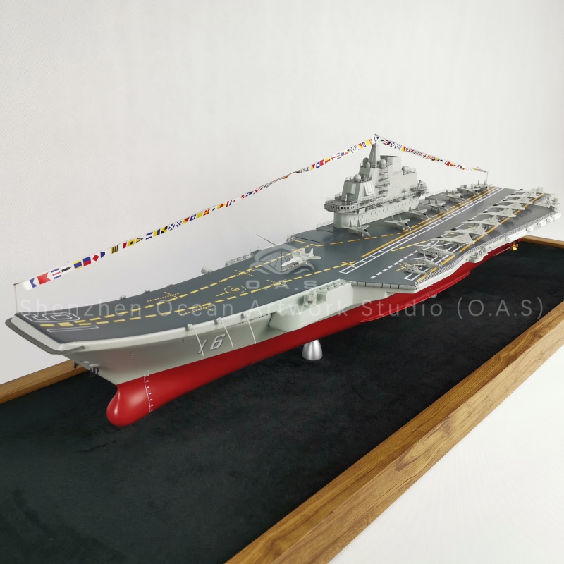 【LAC】100cm LIAONING 16 Aircraft carrier model Warships Custom ship model gifts O.A.S shipmodel