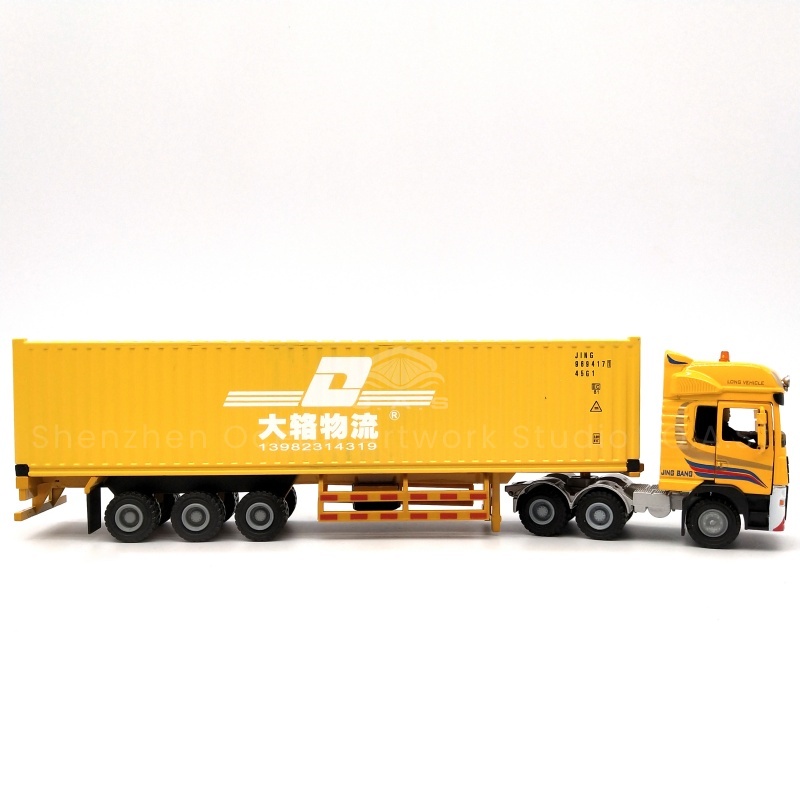 Still struggling to find unique gifts? O.A.S Model Factory to the rescue! Its 1:50 creative container truck model, carefully carved according to 1:50, is made of alloy, strong and textured. Break the routine, the shape is super eye-catching, can be customized according to demand. Whether it is a business gift or a space decoration, it is the perfect choice to easily make you stand out from the crowd. Amber@vesselmodel.com Tel: +86 18038048785
