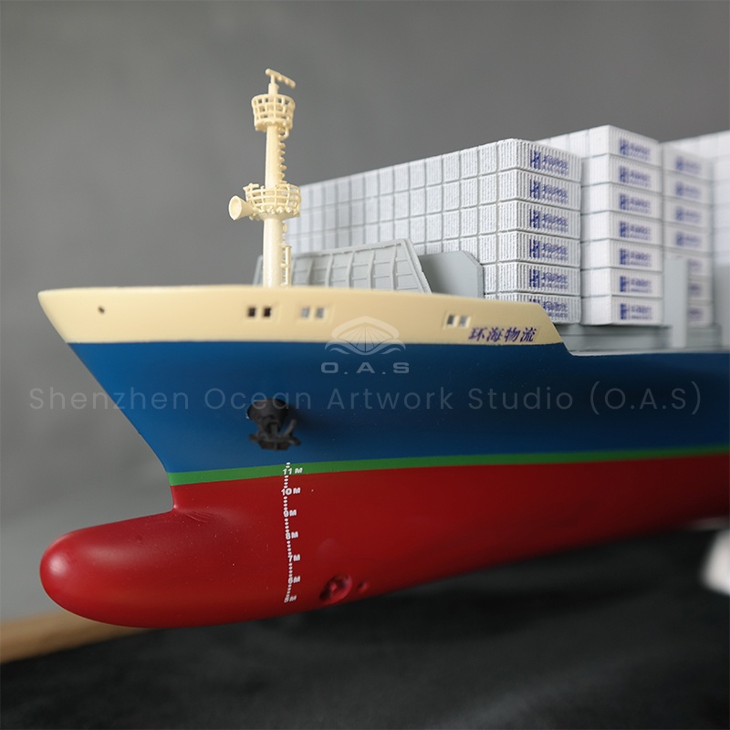 O.A.S simulation ship model factory, focusing on the development of customized 65cm shipyard container ship model, to create exclusive company decoration gifts for enterprises. We have carefully crafted every detail to make the shipyard container ship look realistic. Ship models can be incorporated into corporate elements to highlight unique culture. Business gifts or decorative office space, all show style and taste.Amber@vesselmodel.com Tel: +86 18038048785