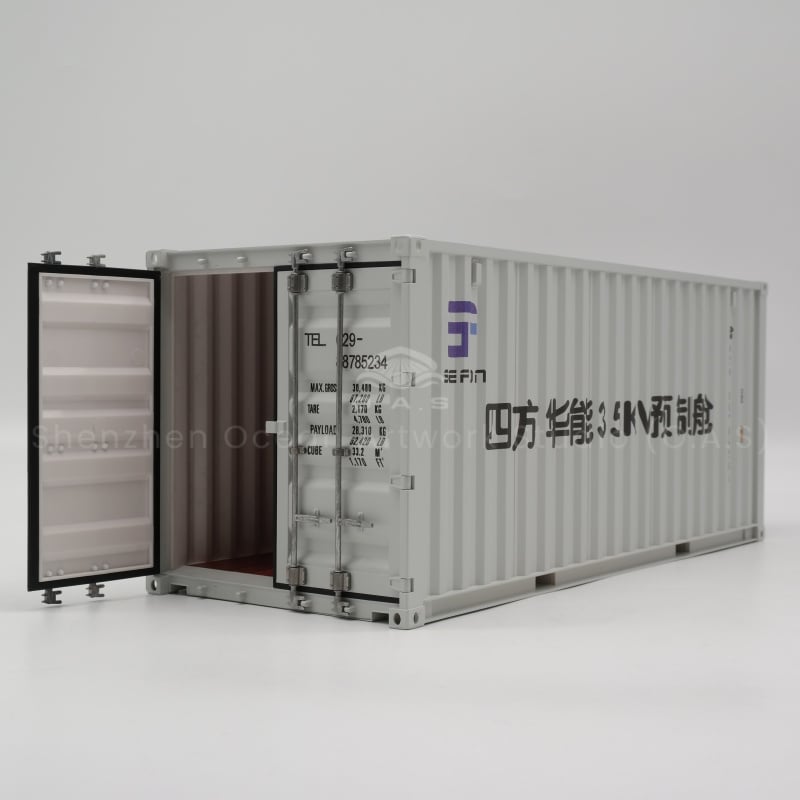 【LAC】O.A.S Container Model Factory 20GP Plastic Crafts Custom Company promotional gifts scale 1:20 KV Container Model