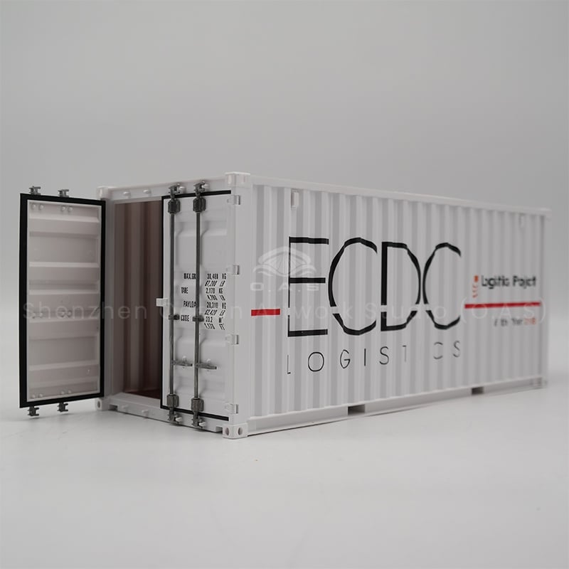 【LAC】O.A.S Container Model Factory Customized Scale1:20 Plastic Crafts Shipping Boxes  ECDC Container Model