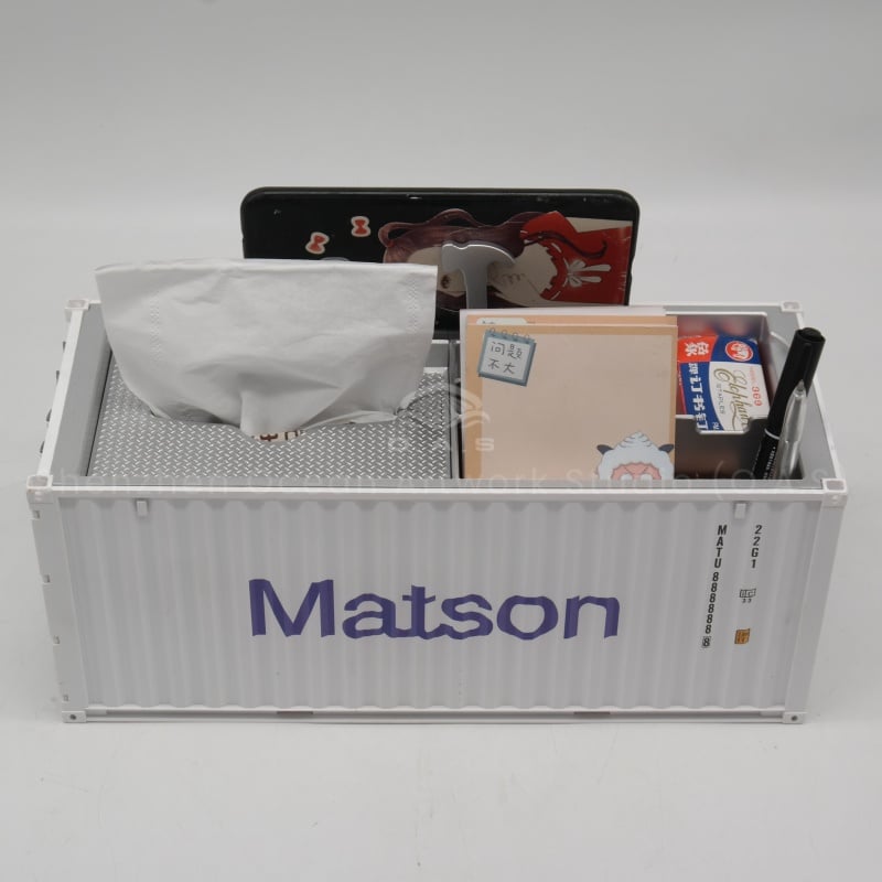 【LAC】O.A.S Container Model Factory Scale1:20 Shipping Container Logistics Matson Customized Plastic Storage Box Container Model