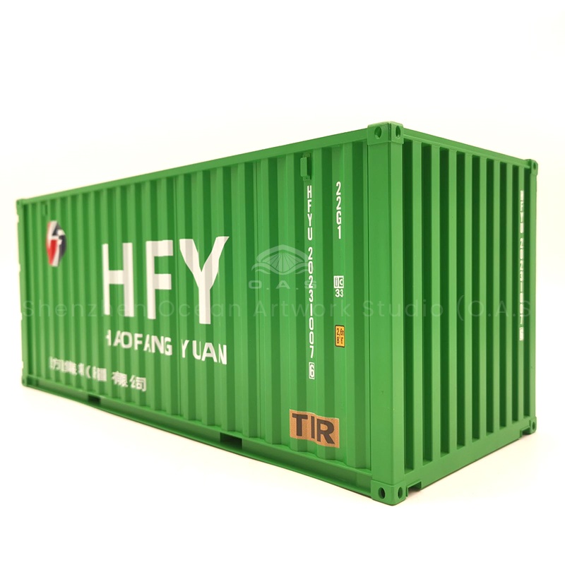 O.A.S factory focuses on 1:20 container model customization, and is good at creating theme gift container models. No matter the nautical theme or the corporate theme, it can be perfectly presented. Restore the box structure and details with superb technology, customize the logo according to your requirements, and integrate it into the theme design. Manufacturers direct supply, strictly adhere to the quality, for you to create a unique theme gift model. Amber@vesselmodel.com Tel:+86 18038048785