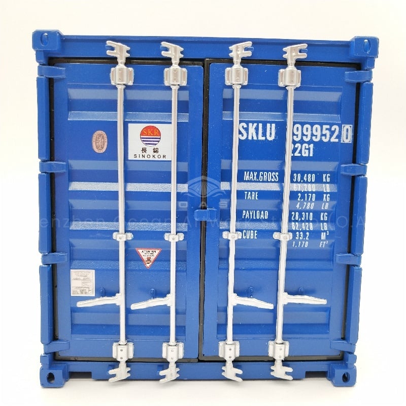 O.A.S factory has a mature customization system, ingenuity to create a 20-foot theme container model. The model is scaled to the real size, and every detail is taken care of. Support logo customization, can integrate brand culture, specific themes. Whether it is brand promotion, customer appreciation, or art collection, this model can meet the needs. Amber@vesselmodel.com Tel: +86 18038048785
