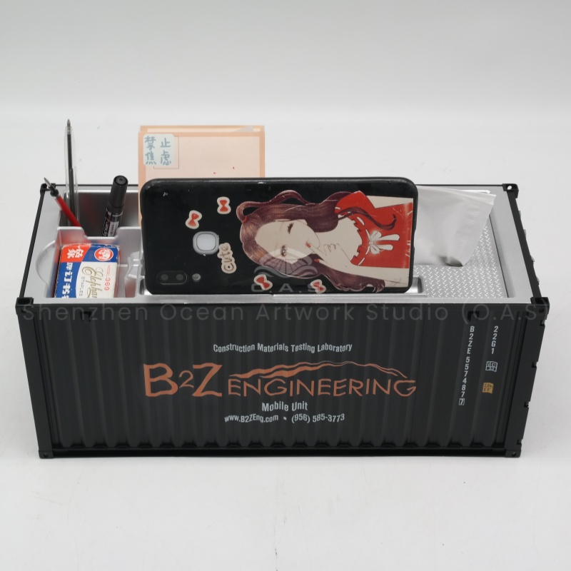 O.A.S ship model factory ingenuity launched 1:20 creative container tissue box model for corporate publicity! Precise reproduction container, new appearance eye-catching, creative design into the daily. Corporate logo customization services, so that the brand at any time. Placed in the office area, conference room, or as a business gift, can effectively enhance brand exposure, quickly customize. Amber@vesselmodel.com Tel: +86 18038048785