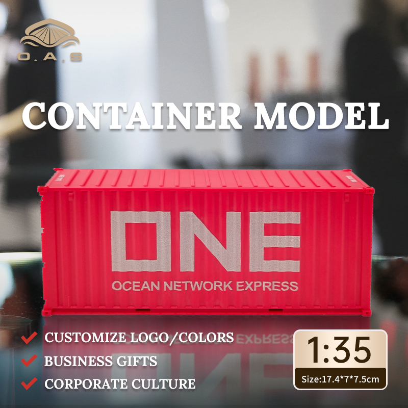 【LAC】1:35Container model/Customize logo colors/One pink