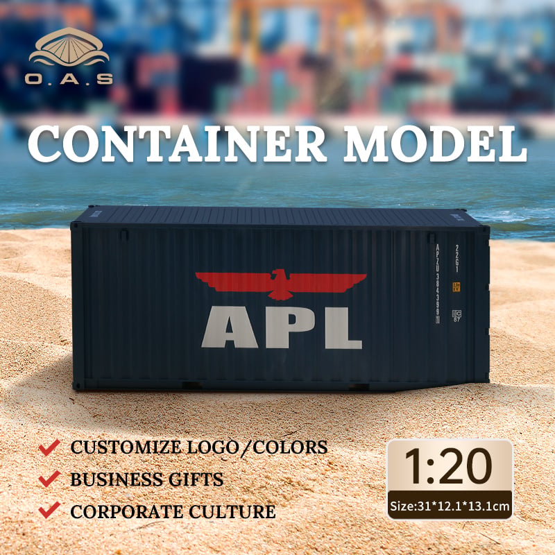 【LAC】1:20Container model/Customize logo colors/Apl