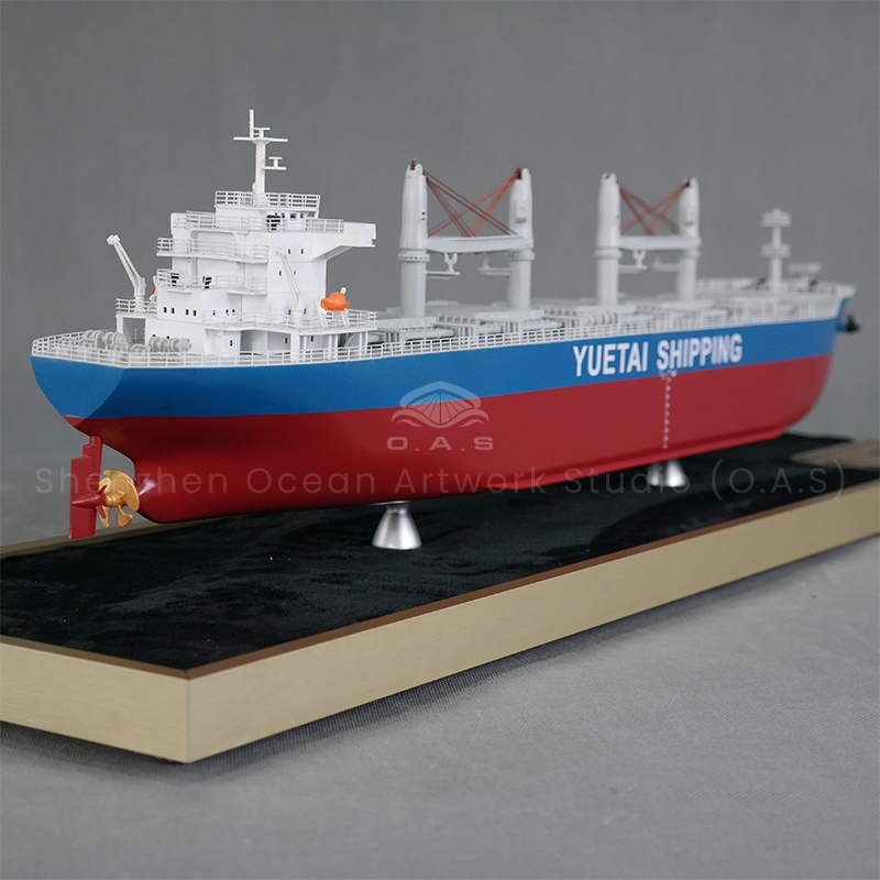 【NAC】O.A.S Factory Handmade 65cm Plastic Customized Bulk Carrier Ship Model Novelty Gift Simulation Ship Model