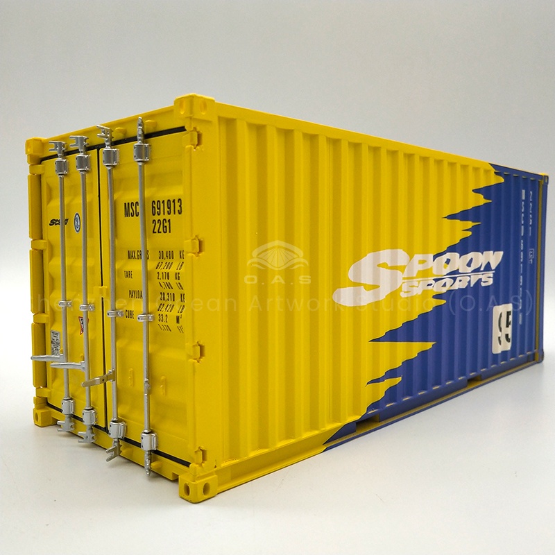 O.A.S ship model factory, is a personalized container container model LOGO customization experts! Refuse to be the same, from the beginning of the design concept, tailored to the customer. The team will integrate your creativity and brand elements into every detail of the model, with exquisite craftsmanship, give the model a unique soul, and easily create a brand