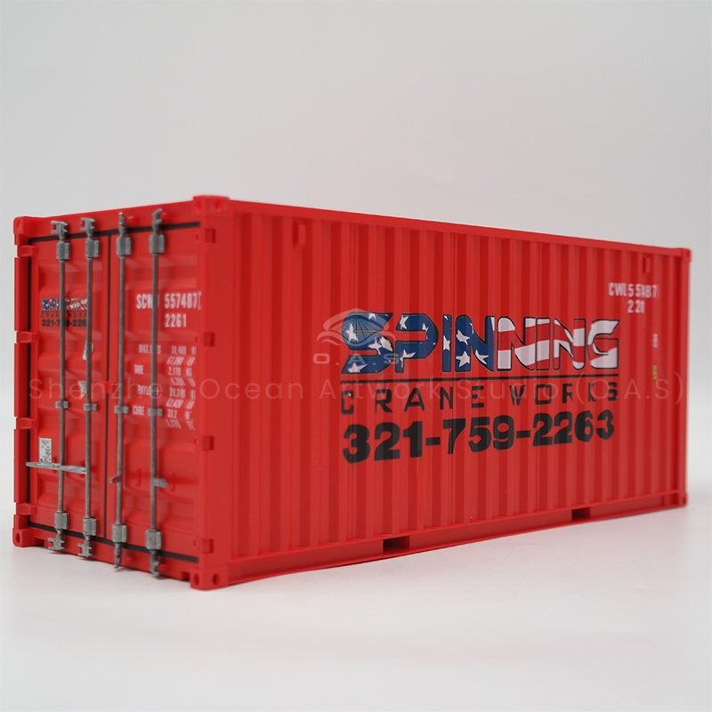O.A.S factory focus on 20 feet theme container model logo customization. The team closely followed the engineering scene and theme features, cleverly integrated the corporate logo into the model, and restored the engineering container from the structure to the appearance height with the help of professional 3D modeling and laser cutting technology. Customized models can not only be used as exhibition props, but also become exquisite gifts for corporate publicity. Amber@vesselmodel.com Tel: +86 18038048785