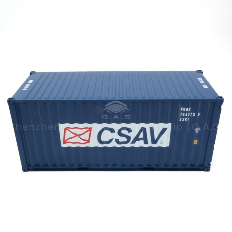 O.A.S Container factory fully support! Customize your own logo on the 20GP container model to create a unique shipping gift. The factory workmanship is fine, the model details are perfect, from the weld to the logo is lifelike. Fast delivery, excellent price, for you to efficiently create a super eye-catching shipping theme gifts.Amber@vesselmodel.com Tel:+86 18038048785