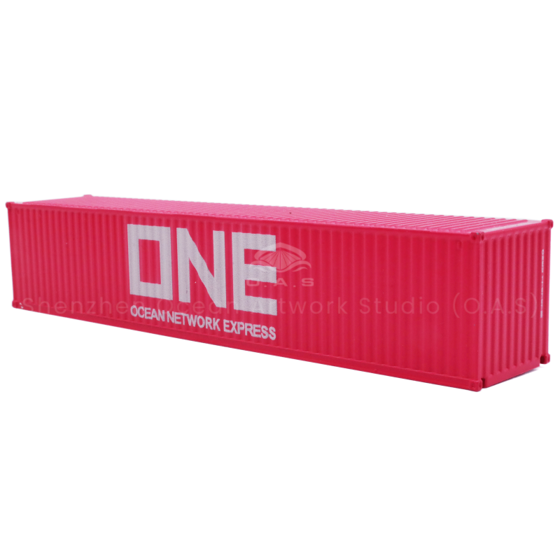 O.A.S Model Factory is dedicated to creating 1:87 ONE alloy container models with excellent quality. Selection of strong alloy material, wear resistance, deformation resistance. Fine restoration of the appearance of ONE container, every detail is accurate. Enterprises only need to map, you can customize the exclusive logo, so that the brand elements cleverly integrated, full of unique charm, is the best choice for business gifts, brand display. Amber@vesselmodel.com Tel: +86 18038048785