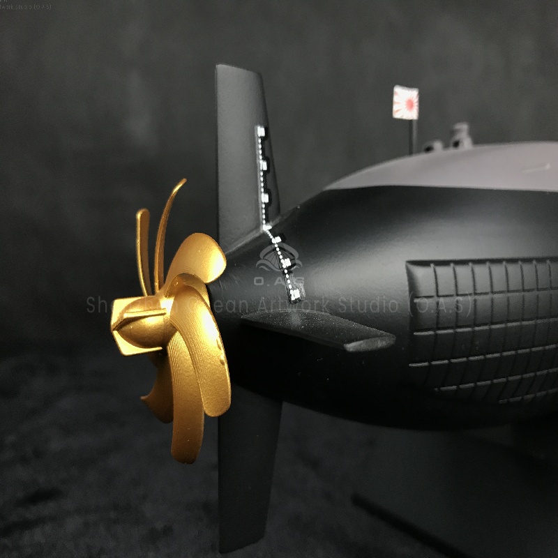 Enterprise customized needs one-stop meet! O.A.S made this 60cm submarine ship model, deep-sea detector model and submersible model customized. From the smooth lines of the boat body to the precise internal structure, it is carefully crafted with strict reference to the real equipment. It can be integrated into the enterprise's exclusive elements, mass production to ensure the construction period and control the quality, and add highlights to the enterprise's publicity and display.Amber@vesselmodel.com Tel: +86 18038048785