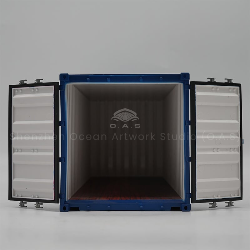 As a senior container model manufacturer, O.A.S provides a large number of high-quality container models for shipyards. The model is highly reminiscent of the real container, the material is durable and the details are lifelike. Unique design and brand elements can be incorporated according to the requirements of the shipyard. With super preferential wholesale prices and considerate service, we have reached cooperation with a number of large shipyards, looking forward to a win-win situation! Amber@vesselmodel.com Tel: +86 18038048785