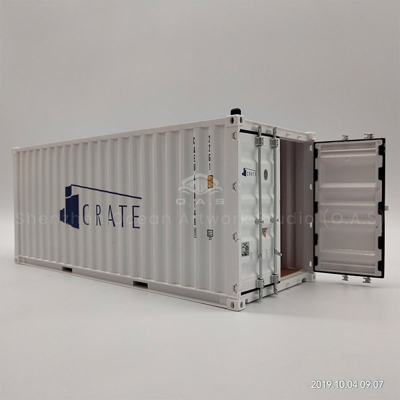 O.A.S focus on shipping gift customization, 20GP container model is its ingenuity. Can be customized exclusive logo, whether it is shipping enterprise publicity, or industry activities commemoration, are very suitable. Workshop craftsmanship, restore the details of the container. Manufacturers do, excellent price, high quality, for you to create a unique shipping theme model.Amber@vesselmodel.com Tel:+86 18038048785