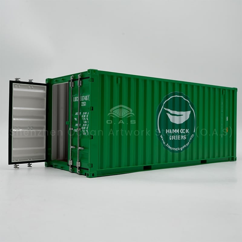 【LAC】O.A.S Container Model Factory scale1:20 Plastic Crafts Shipping Boxes HAMMOCK Miniature Container Model