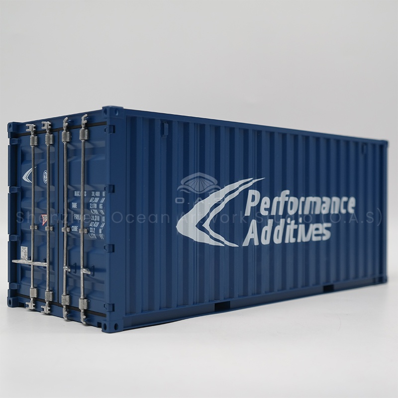 Want your transport brand to stand out? O.A.S professional custom shipping container model LOGO. The team has a deep understanding of the transportation industry, combines the corporate logo with cutting-edge design, adopts high-quality materials and exquisite craftsmanship, and grinds the model in all aspects. Whether it is used for promotion or customer appreciation, it can become a bright business card of the transportation brand. Amber@vesselmodel.com Tel: +86 18038048785