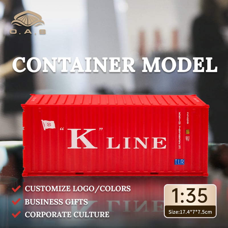 【LAC】1:35Container model/Customize logo colors/K line