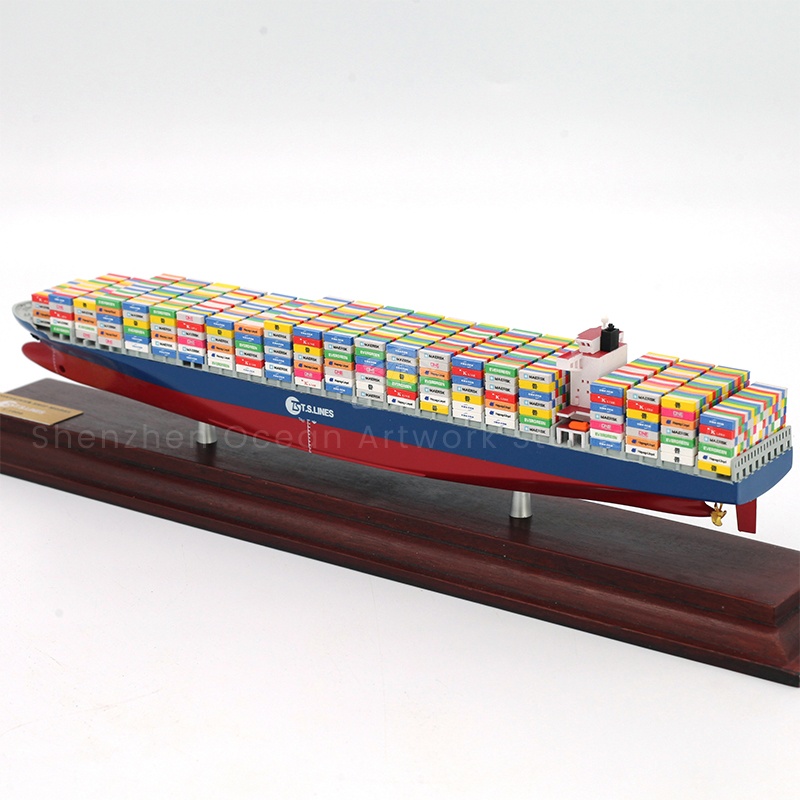 Want a unique Dexiang container static container ship model? O.A.S support to map customization! As long as the design is provided, we will incorporate enterprise-specific elements into it. Accurately restore the ship shape of Dexiang, every detail has been carefully crafted. Static design is suitable for display, whether it is office area display, or business gifts, all show unique charm.Amber@vesselmodel.com Tel: +86 18038048785