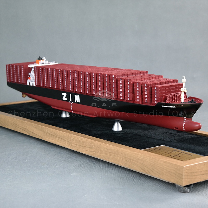 O.A.S simulation ship model factory focuses on enterprise customization, creating exclusive container container ship models for the opening ceremony. With exquisite craftsmanship, the details of the ship model are realistic, from the ship's body lines to the texture of the container, are meticulous. Integrating the characteristic elements of the enterprise, this opening gift means setting sail and helping the enterprise to open a brilliant new journey.Amber@vesselmodel.com Tel: +86 18038048785