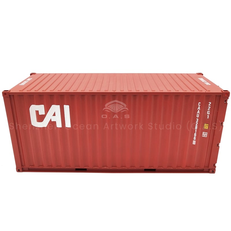 O.A.S rely on superb technology, ingenuity carved 1:20 container model. The model is built according to the real scale, the material is exquisite, and the details are lifelike. Support logo customization, the brand cleverly integrated. It is not only a very artistic shipping gift, for business gifts, highlight the style, but also become the effective