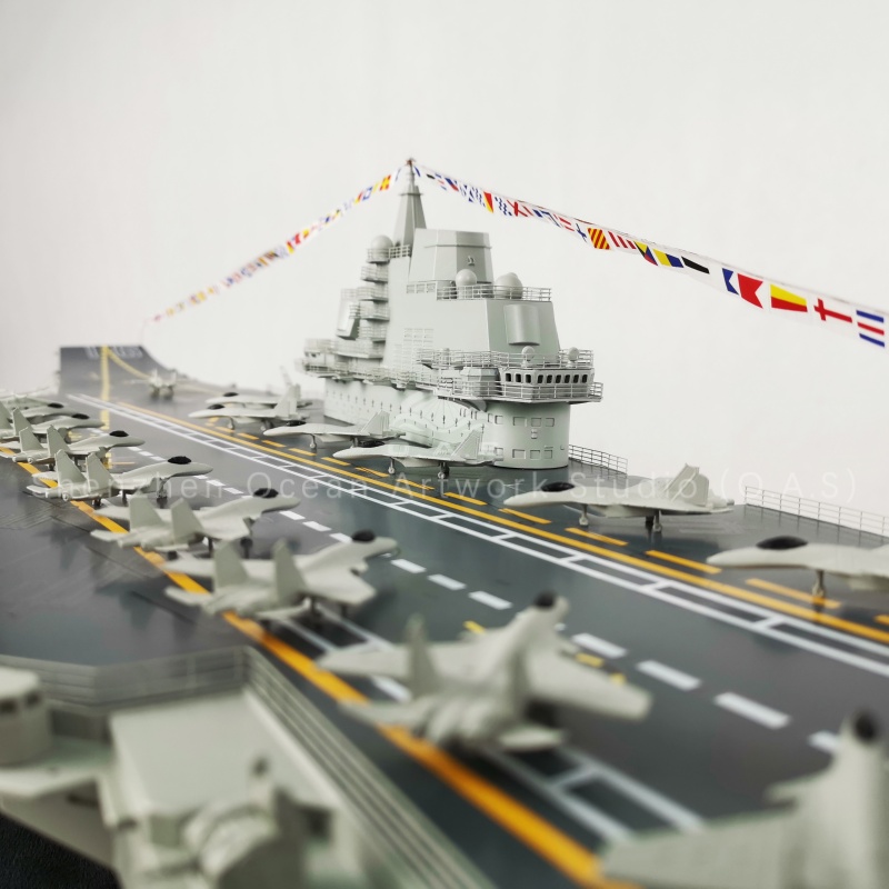 Liaoning Ship model, inspired by China shipyards, customized with high‑quality ABS material for durability and precision. This detailed replica features realistic design, smooth finish, and accurate proportions, making it an ideal gift for military enthusiasts, collectors, or corporate presents.Amber@vesselmodel.com Tel: +86 18038048785