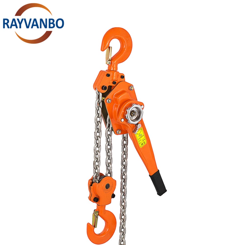 Manual Chain Hoist 0.75 Ton to 9 Ton Low Prices Hand Lever Block With Grade G80 Load Chain Hoist for Sale