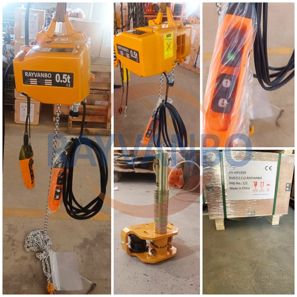 Precision craftsmanship, international reach – Rayvanbo Company's EQ hoists successfully shipped to Singapore