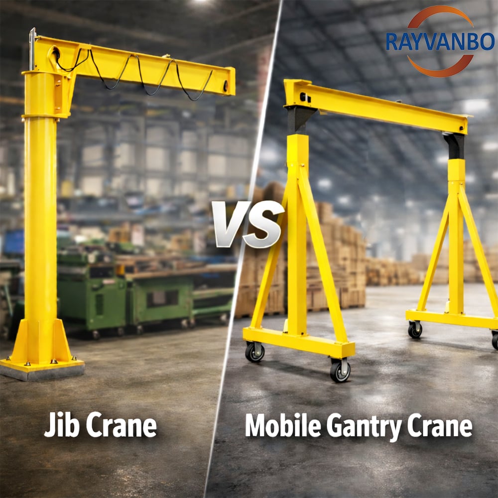 Jib Crane VS Mobile Gantry Crane: Complete Comparison Guide