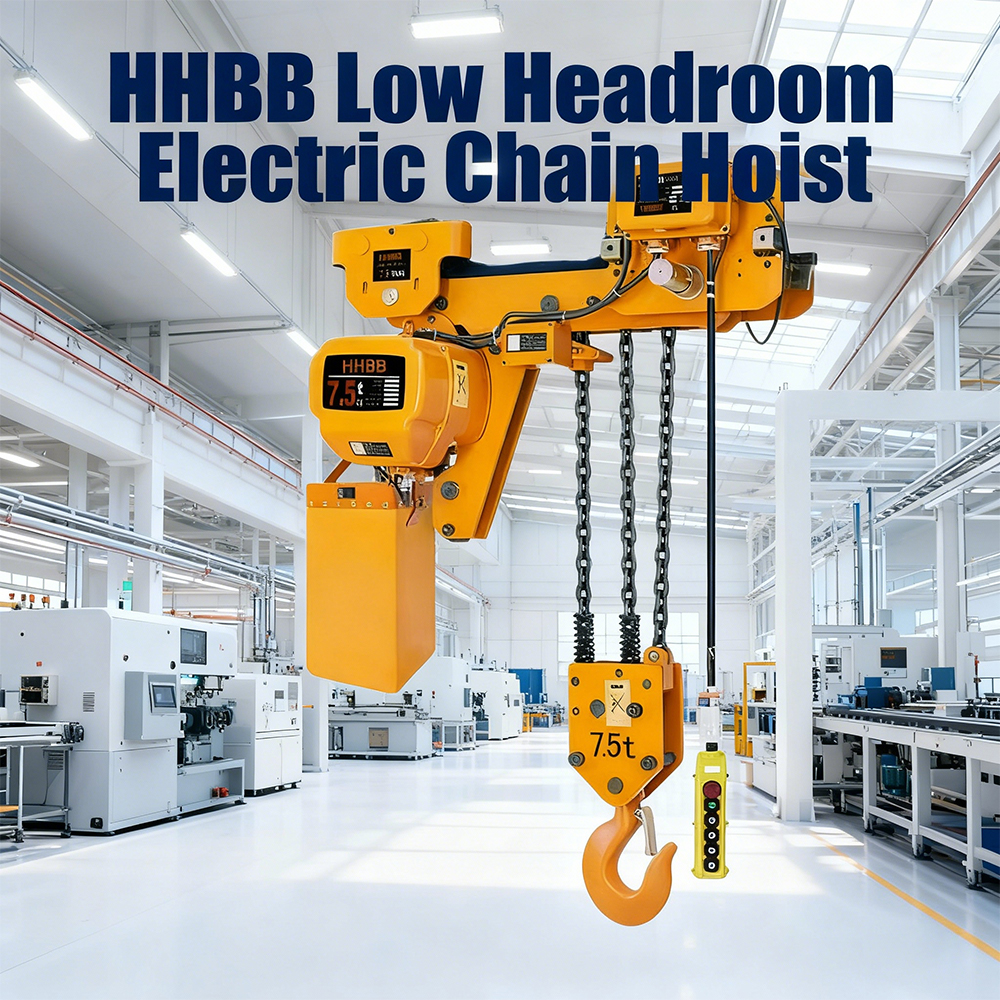 What is a low headroom hoist and what are its characteristics?