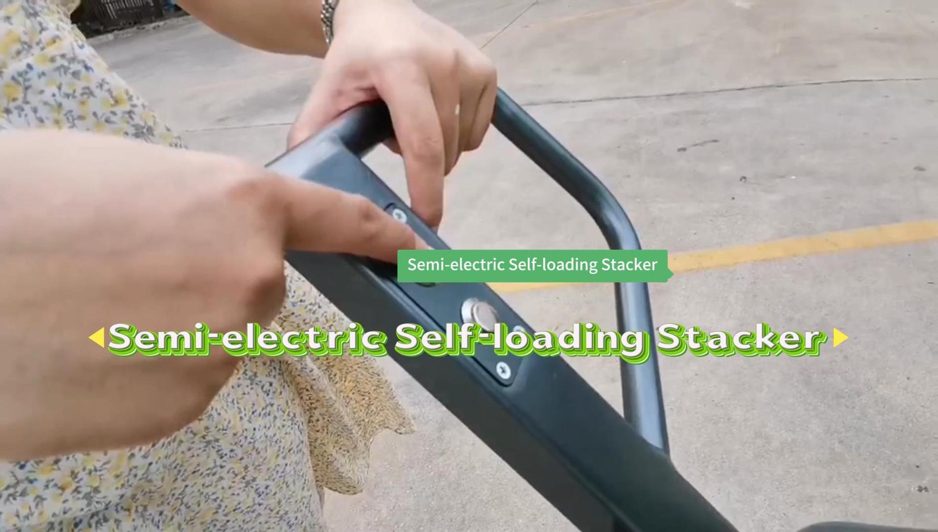 Semi-electric self-loading stacker-RAYVANBO