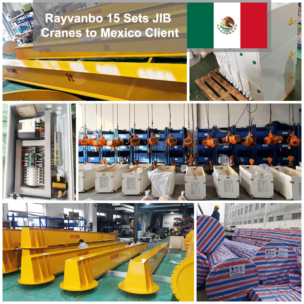 2026 Rayvanbo 15 Sets JIB Cranes to Mexico client