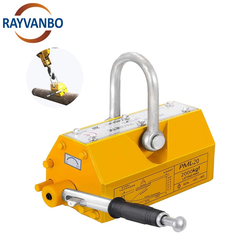 CE Certificated 100kg 200kg 400kg 600kg 1000kg 1500kg 2000kg 3000kg 5000kg Permanent Magnetic Lifter