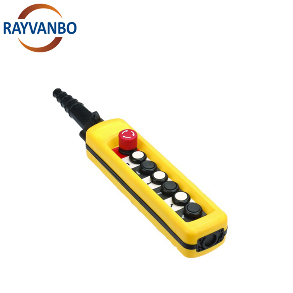 Factory Wholesale High Quality Electric Hoist Handle Remote Control Switch Pendant Can be Customized