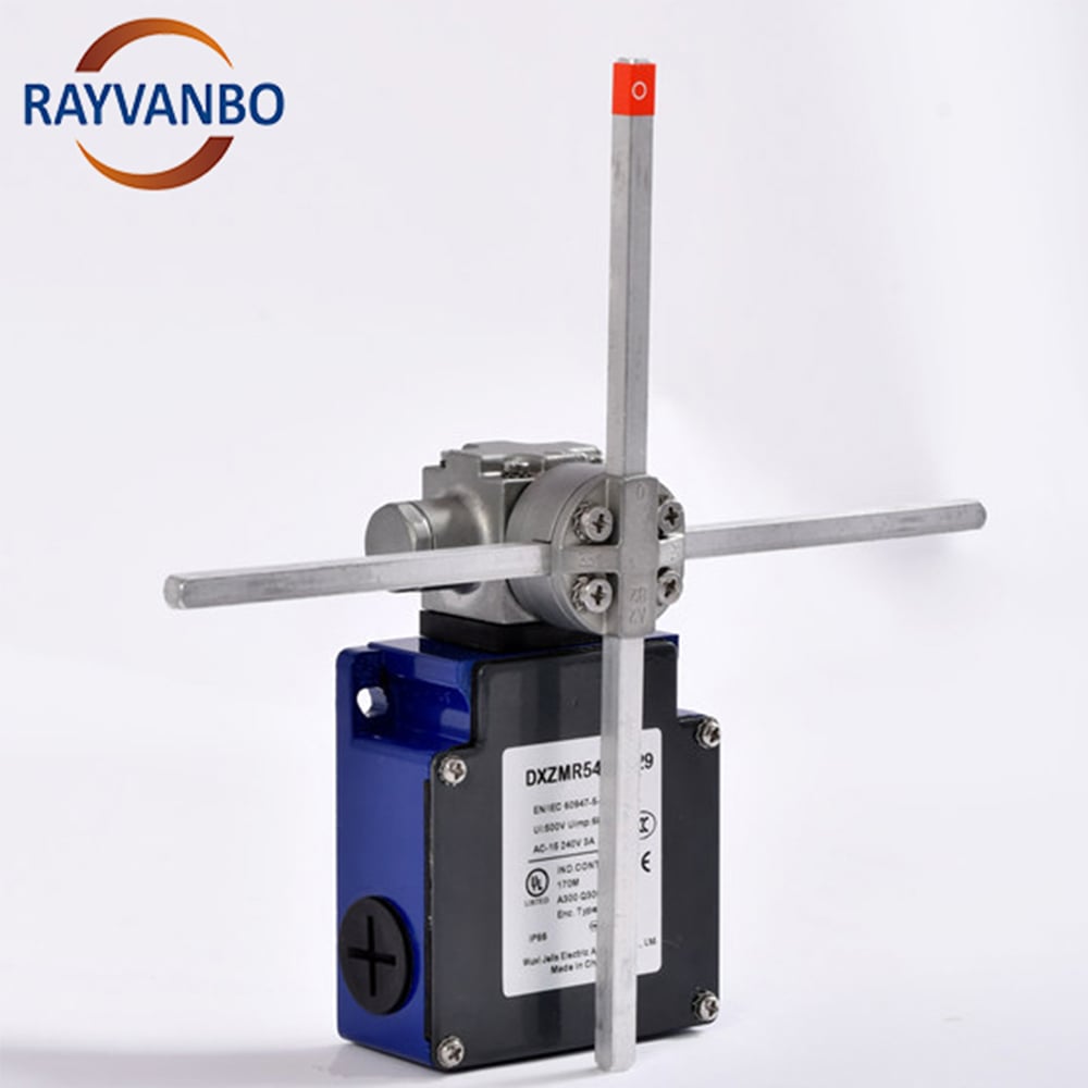 Heavy-Duty Metal Cross Limit Switch Deviation Switch Waterproof Dustproof Limit Switch for Crane