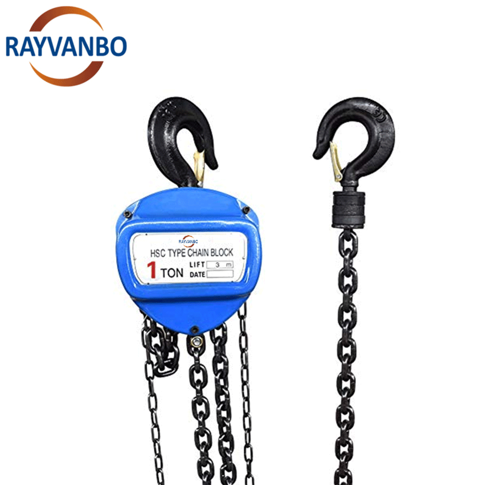 Good Quality Factory Wholesale 1-30 ton Chain Block Hand Chain Hoist Manual Operated Chain Hoist Block