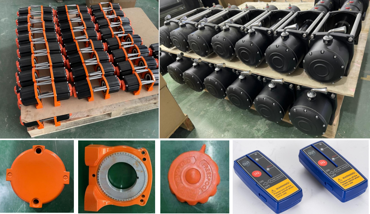 rayvanbo 900 sets customized car winch exported to netherlands client-0