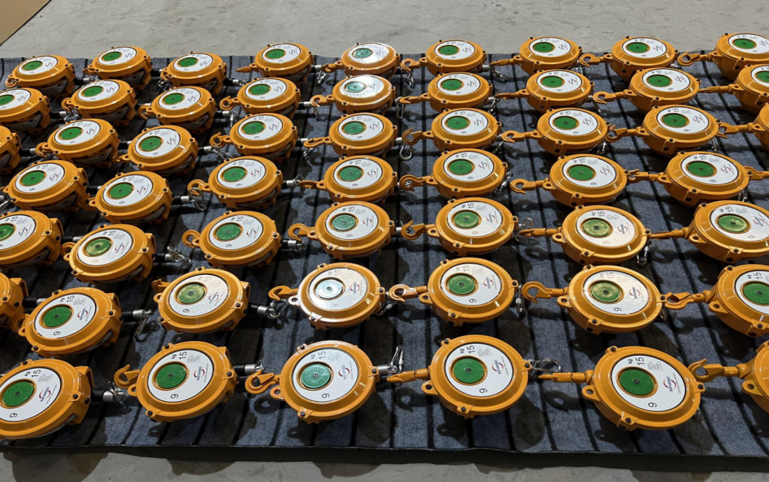 Rayvanbo 950 Sets Spring Balancers to America Customer