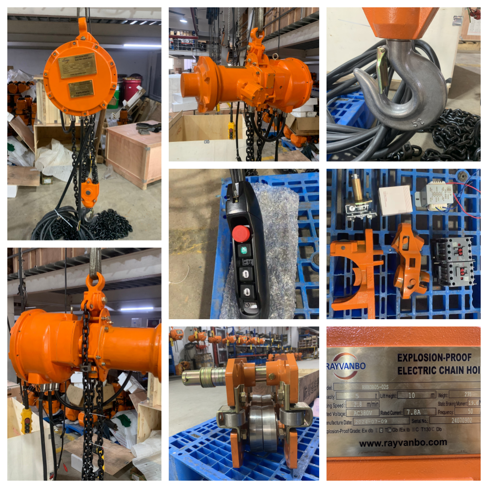 5T 10M Explosion-proof electric chain hoist (CT) with manual trolley--Rayvanbo 240703.png