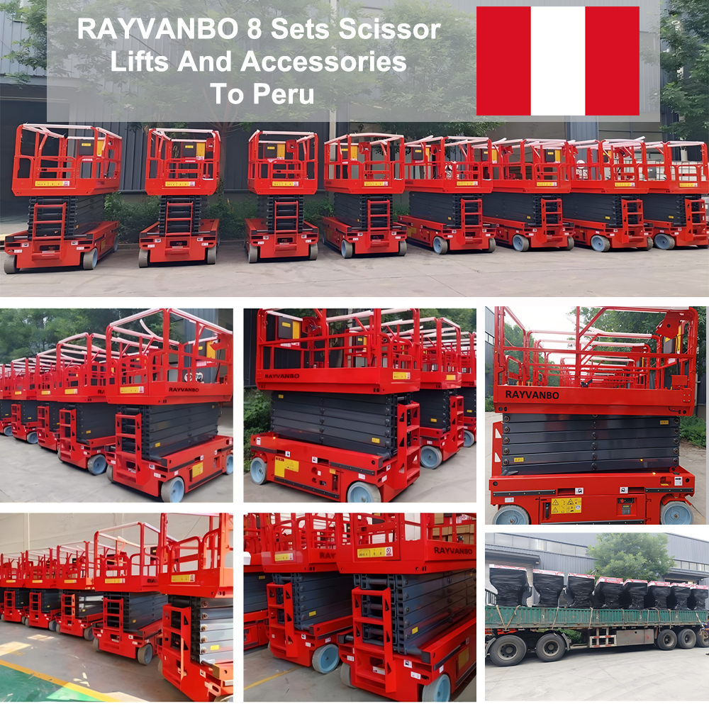 RAYVANBO 8 Sets Scissor Lifts And Accessories