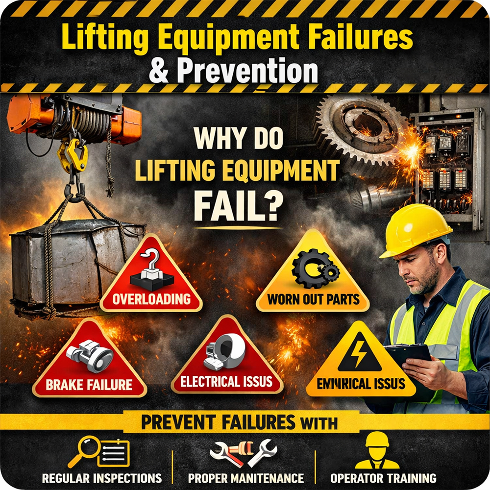 Common Lifting Equipment Failures and Causes