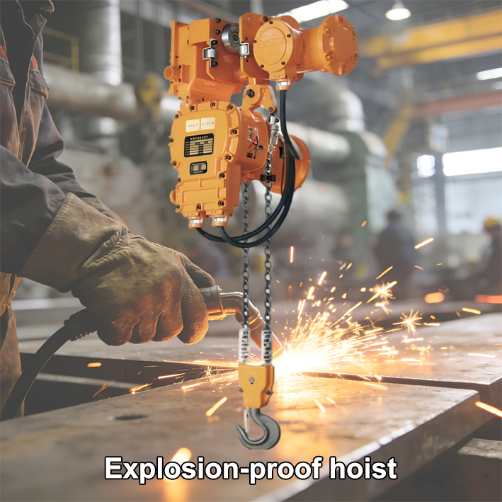 Why can explosion-proof, corrosion-resistant, and high-temperature hoists adapt to special working conditions?