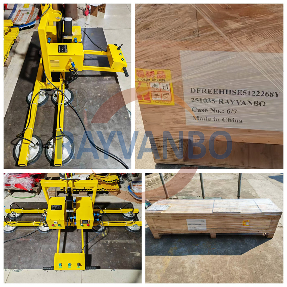 Rayvanbo's vacuum lifters successfully shipped to Poland customer