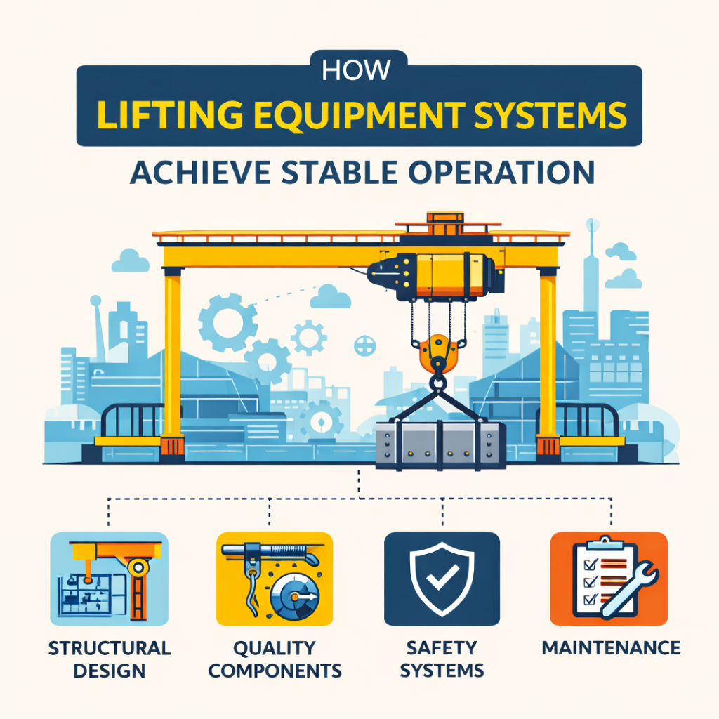 How Lifting Equipment Systems Achieve Stable Operation