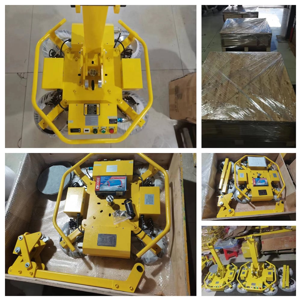 Vacuum Lifting Machines for Suction Lifting to Metal Sheet Loading Machine Electric Vacuum Glass Suction Lifter manufacture