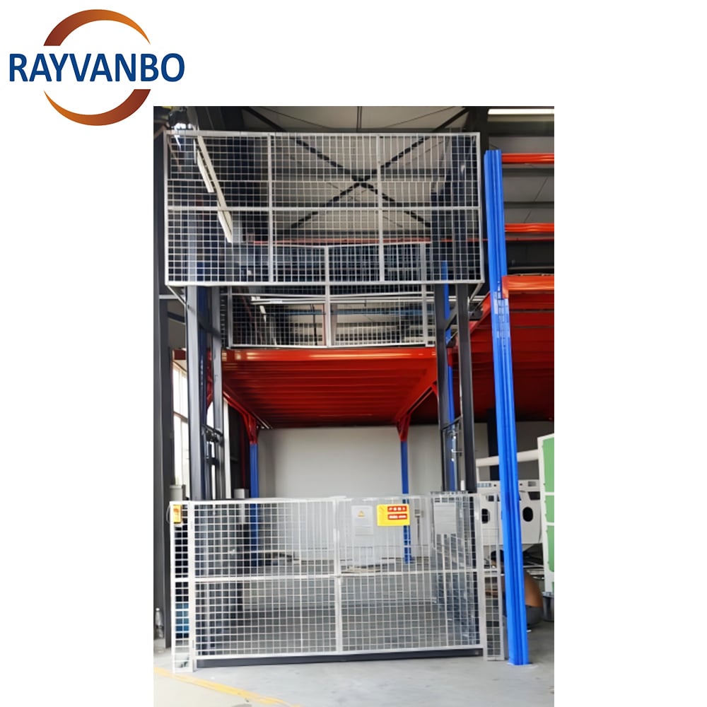 Heavy Duty Fixed 1-20 Ton Hydraulic Cargo Lift for Warehouse Vertical Goods Transport Freight Elevator